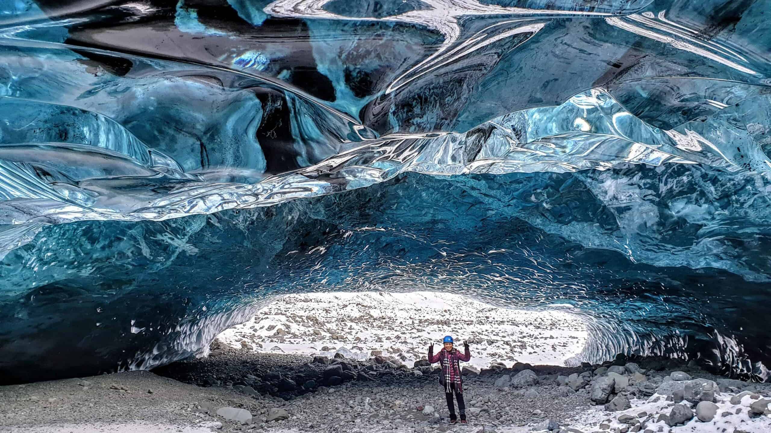 Sapphire Ice cave in 2020