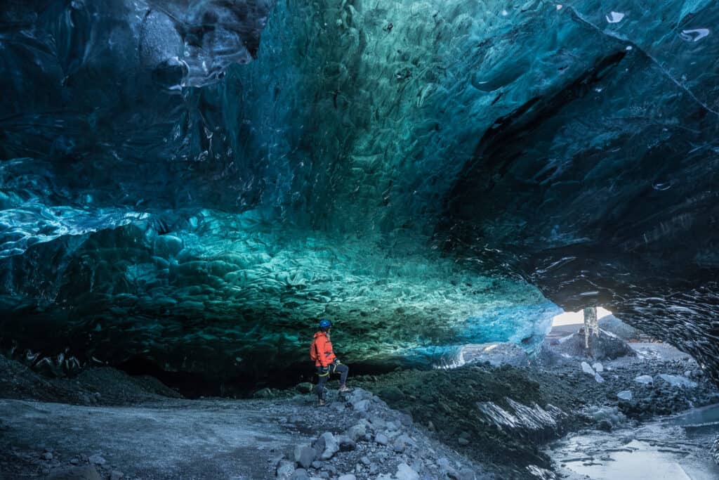 Sapphire Ice cave - middle of December 2021